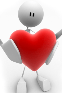 witte-iphone-achtergronden-poppetje-met-rood-liefdes-hartje-3d-iphone-wallpapers