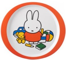 dick-bruna-plat-bord-nijntje-speelt